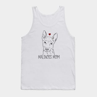 Malinois Mom, Malinois Lover, Belgian Malinois Tank Top